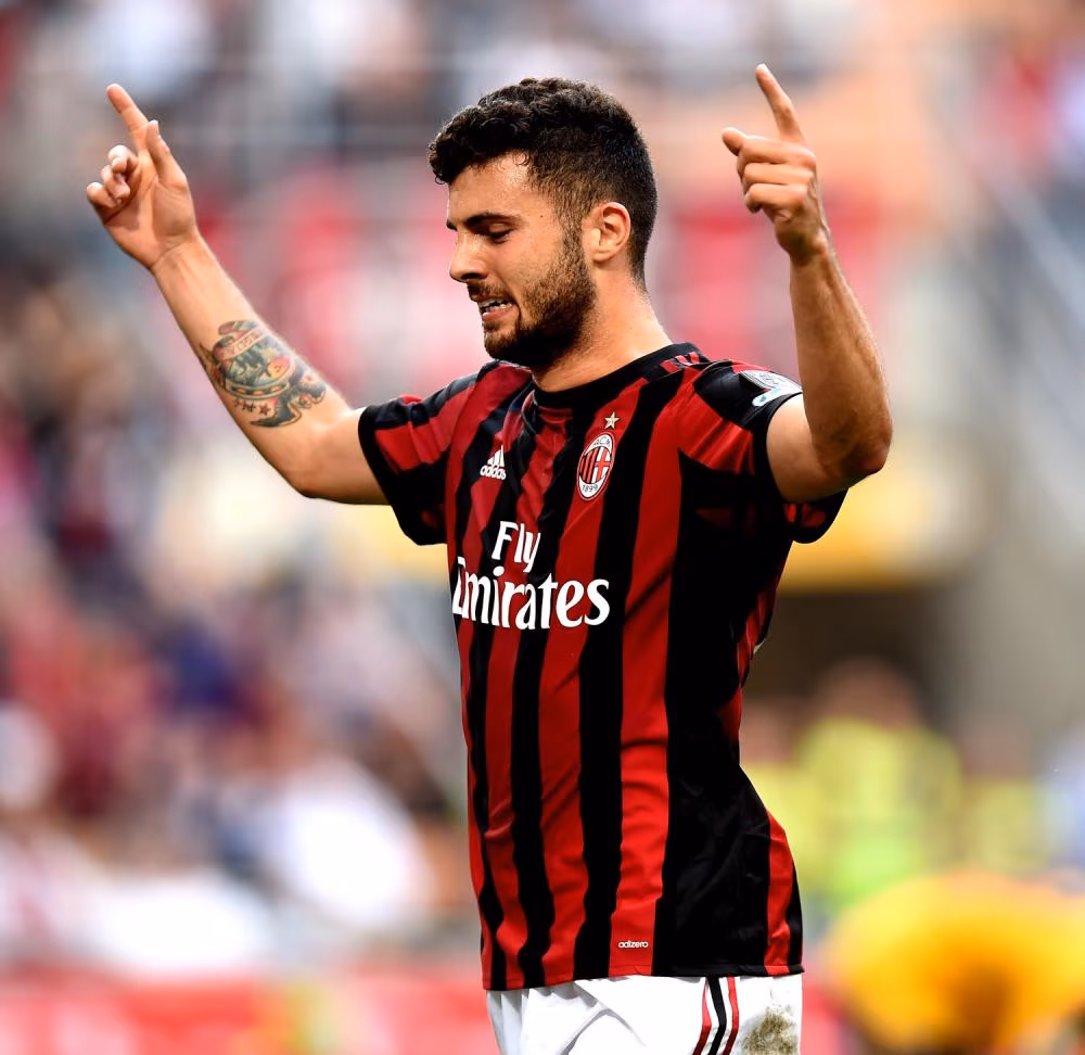 Patrick Cutrone, 18 goal per lui alla prima stagione al Milan.