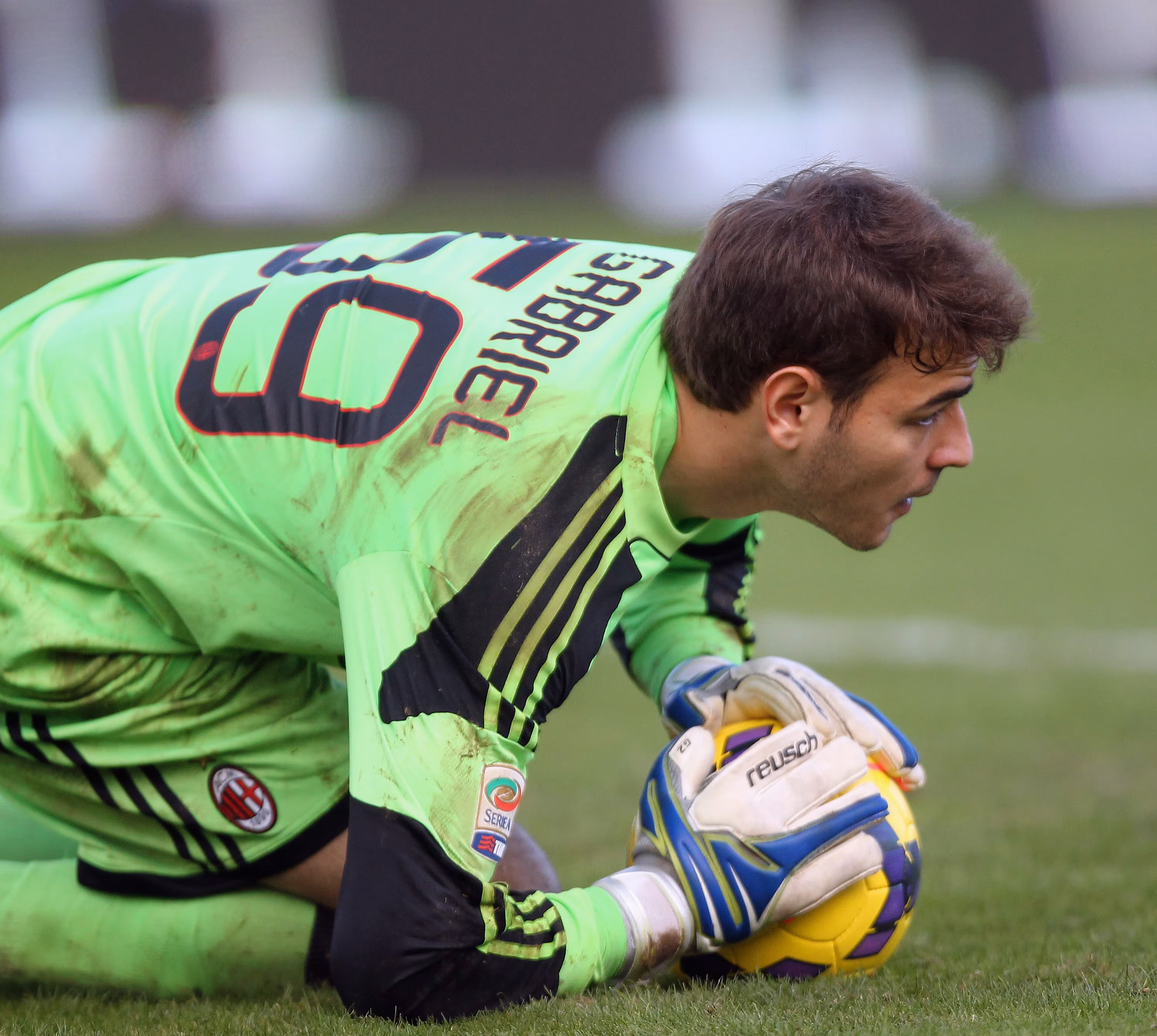 Il portiere brasiliano Gabriel, classe 1992.