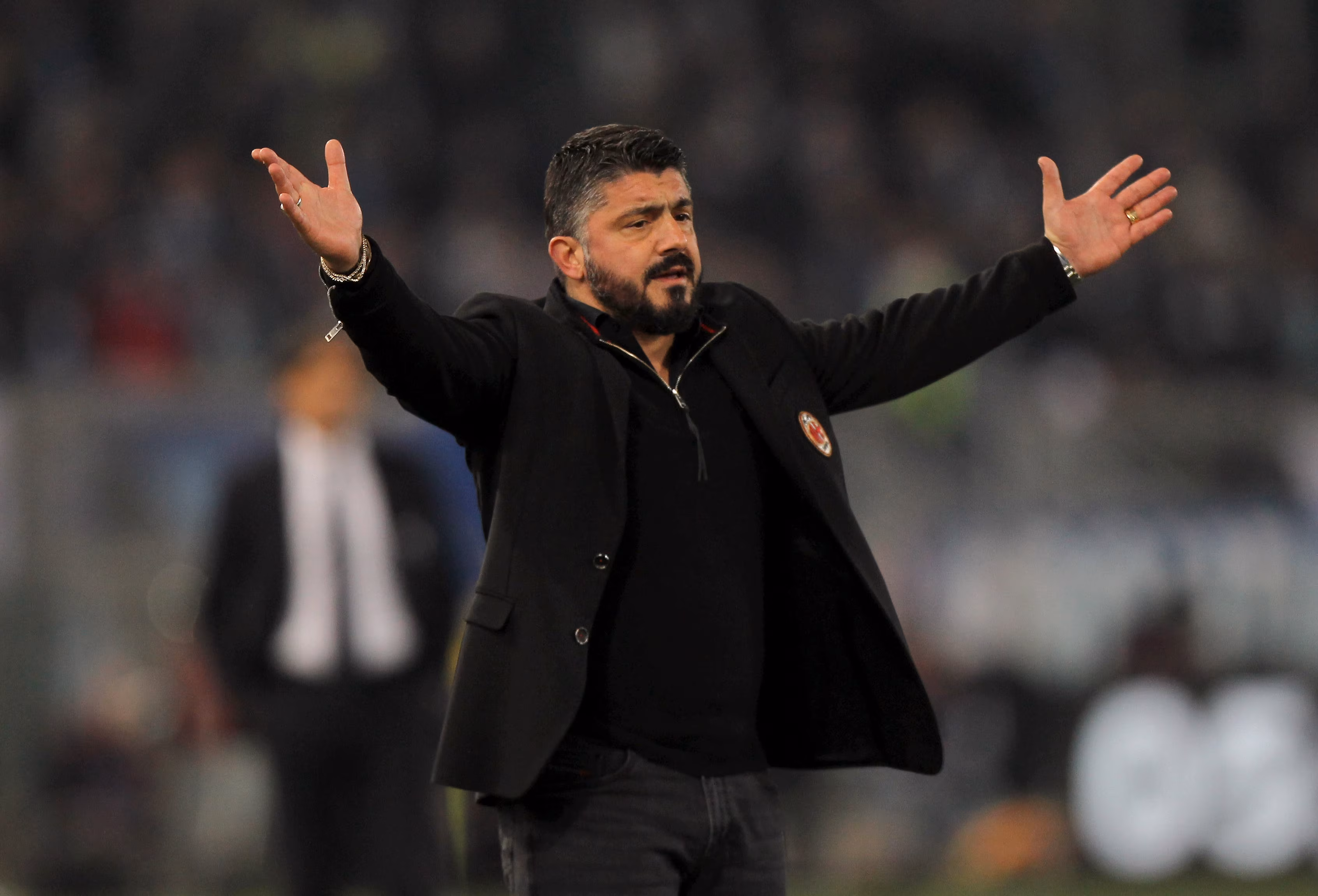 Gennaro Gattuso, tecnico del Milan dal dicembre 2017.