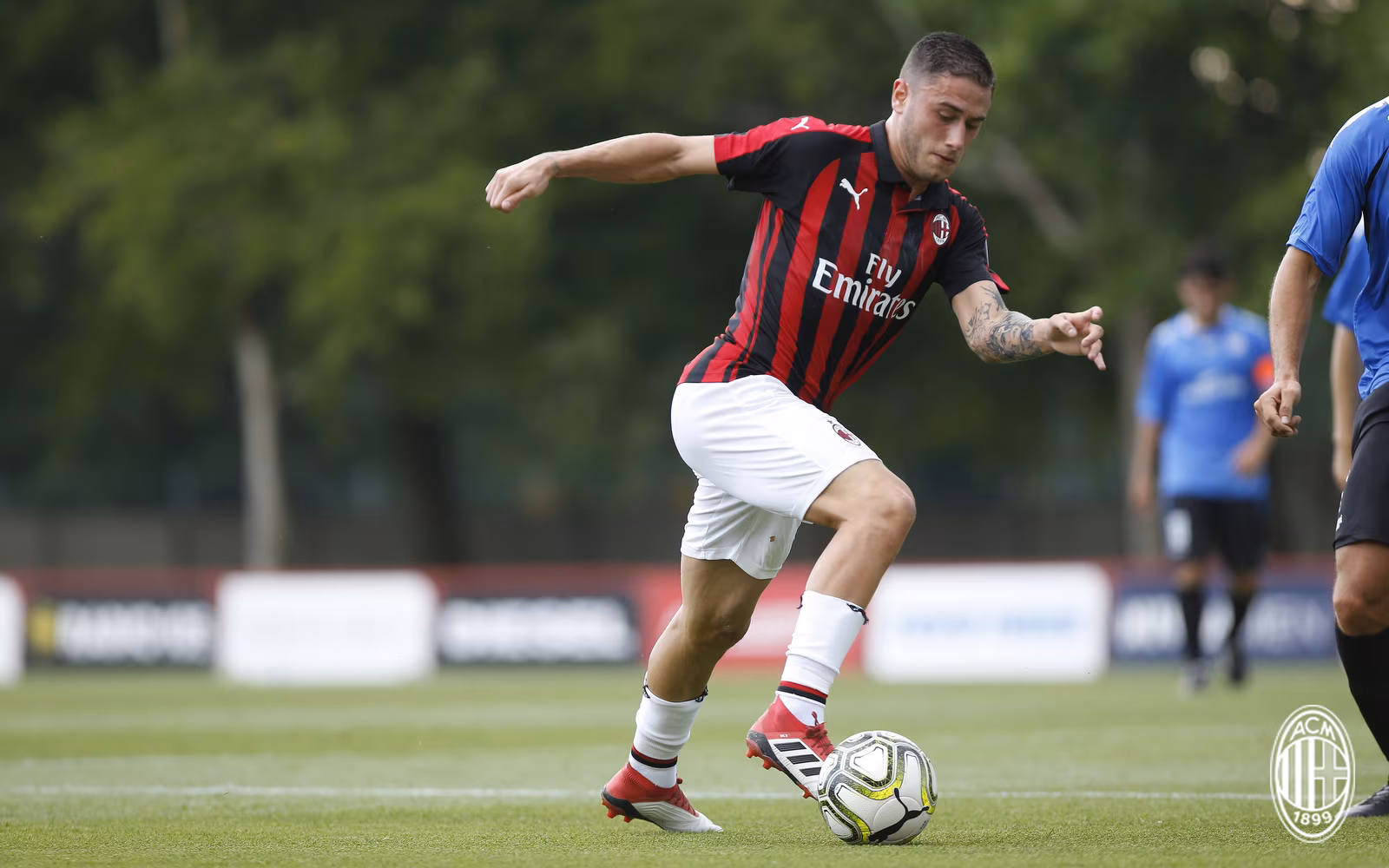 Davide Calabria, terzino classe 1996 del Milan.