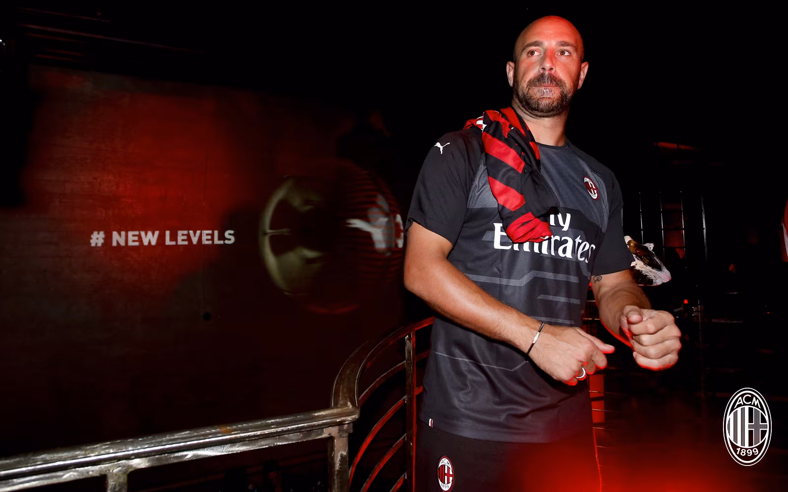 Pepe Reina, nuovo portiere del Milan.
