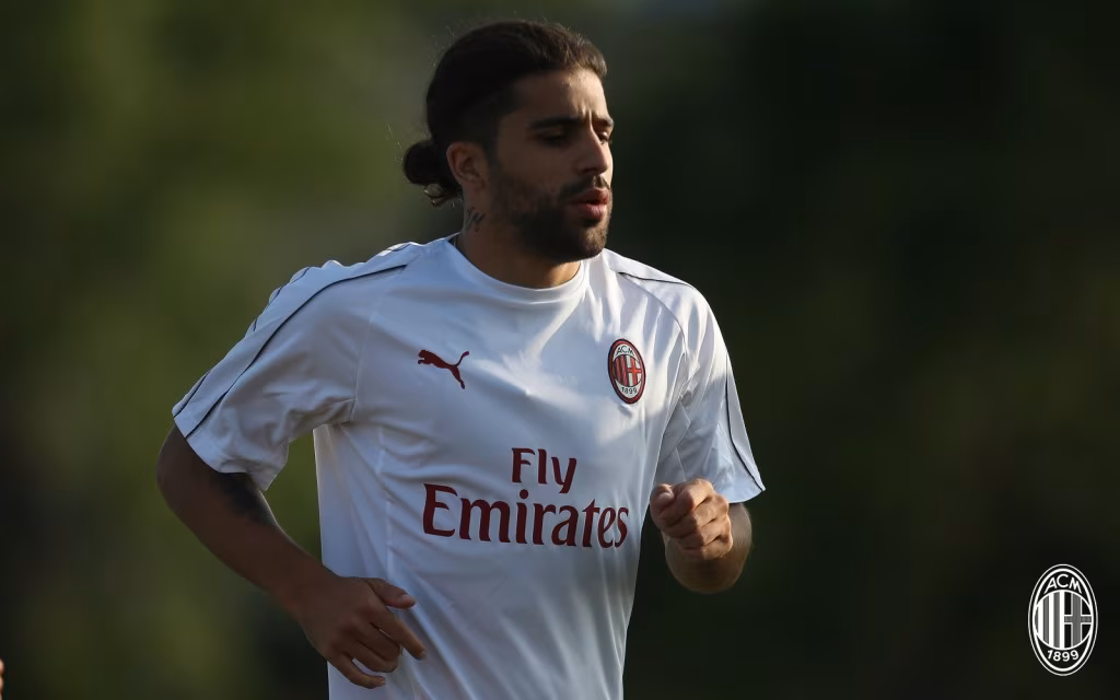 Il terzino svizzero del Milan Ricardo Rodriguez.
