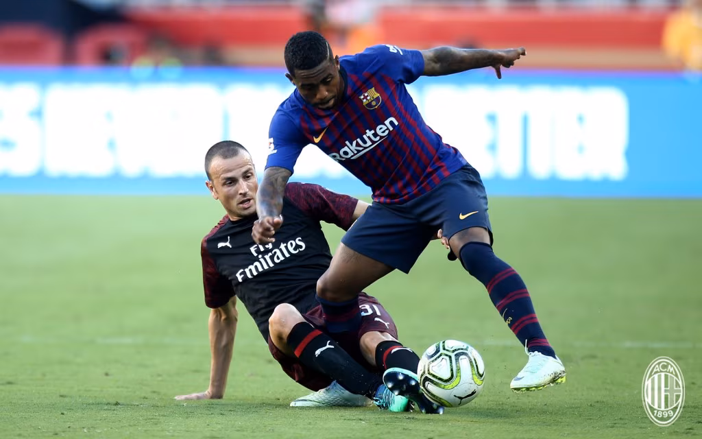 Luca Antonelli, terzino sinistro classe 1987 del Milan.