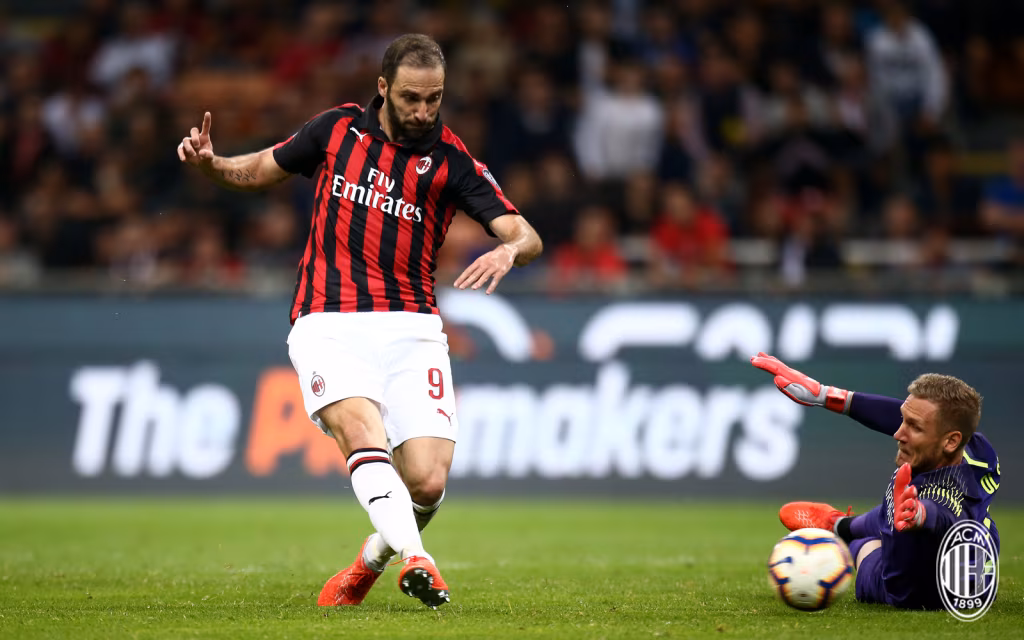 Milan: grande prestazione di Higuain