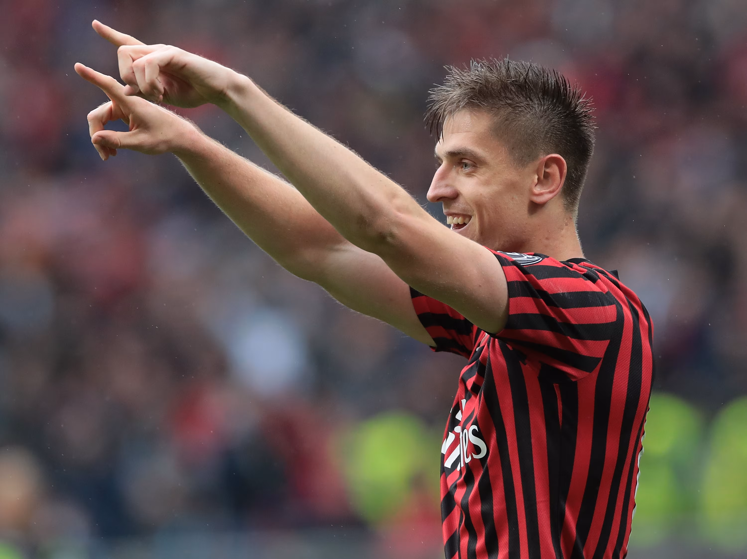 Piatek attaccante del Milan