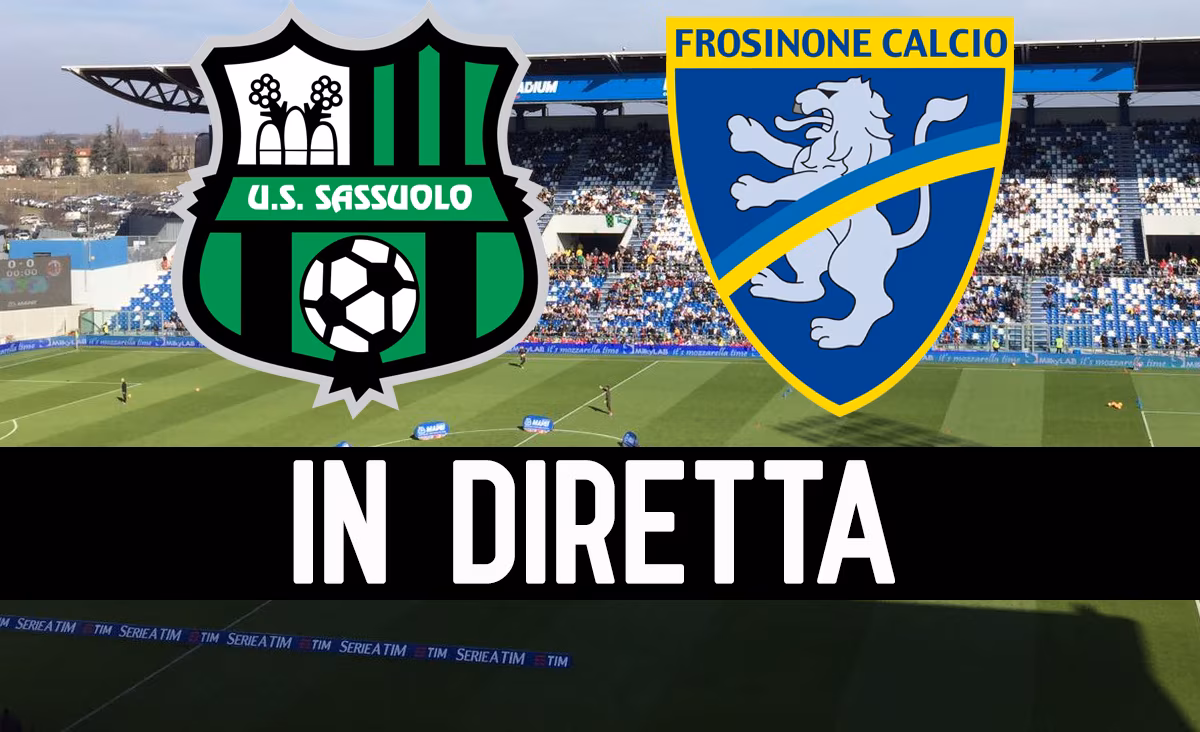 Streaming Sassuolo-Frosinone, ecco come vedere la partita