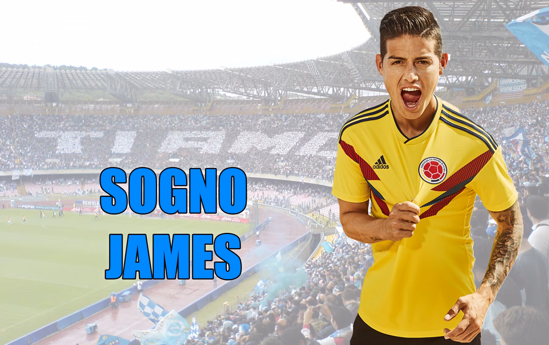 Calciomercato Napoli, James è il grande sogno di Ancelotti