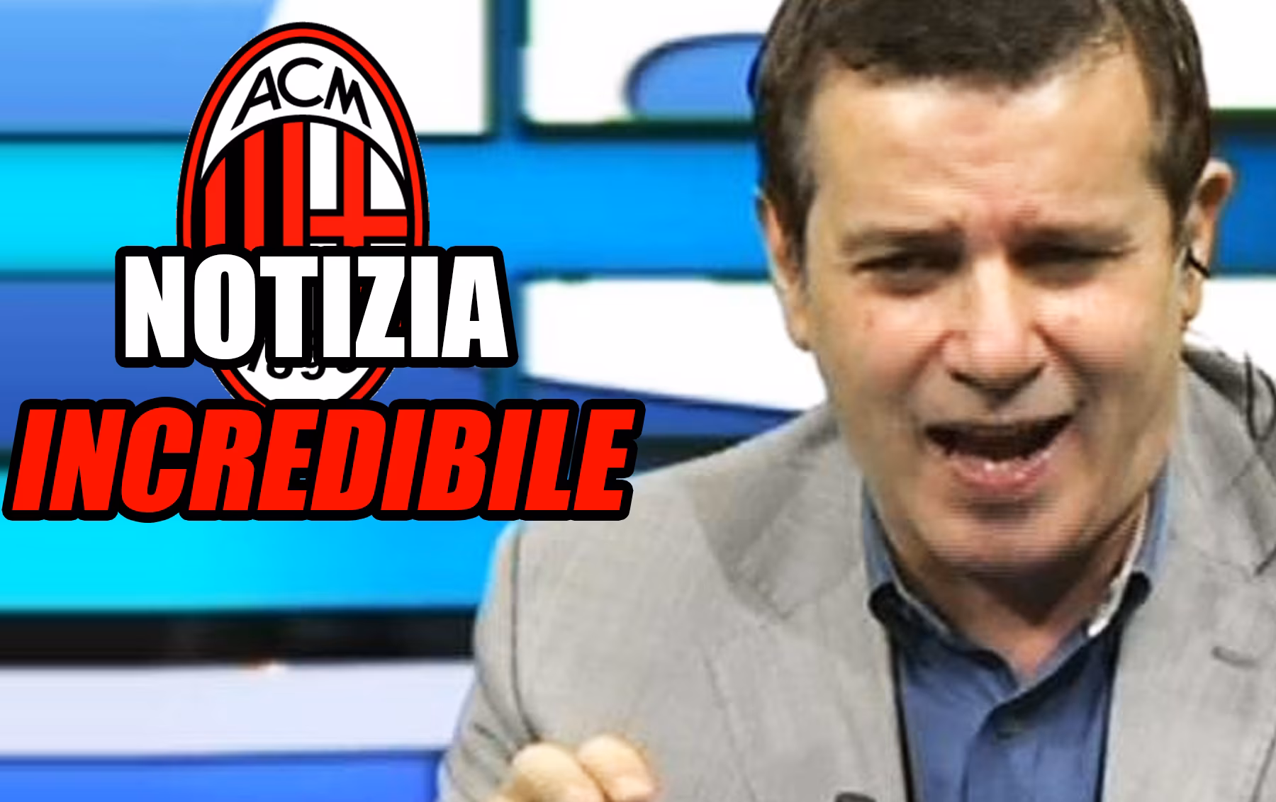 Calciomercato Milan, incredibile notizia rivelata quest'oggi su Sportitalia