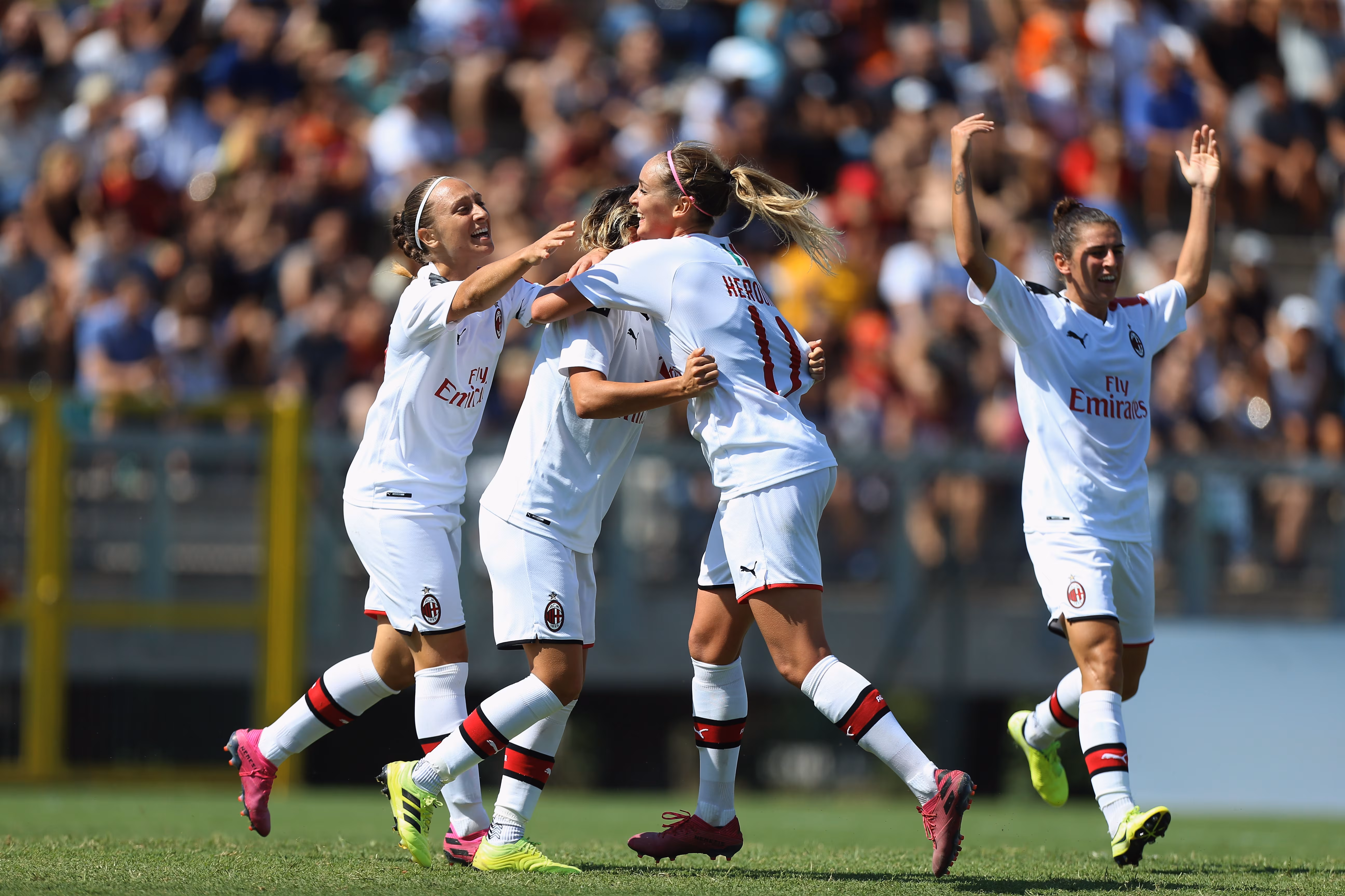 Oggi le ragazze del Milan femminile sfideranno il Tavagnacco