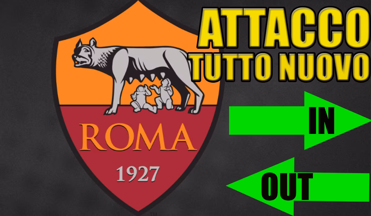 Calciomercato Roma, attacco rivoluzionato