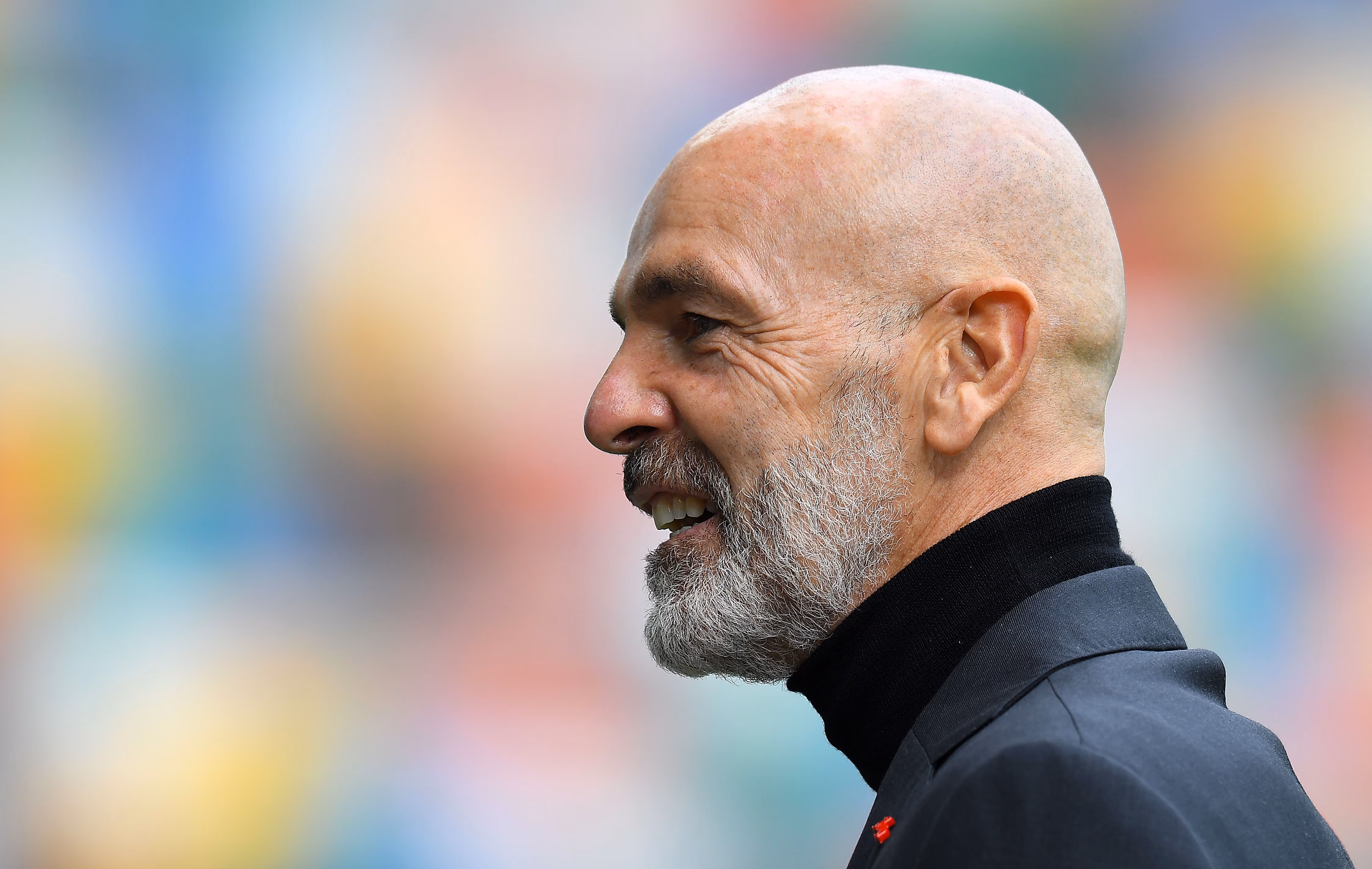 Stefano Pioli, allenatore del Milan dal novembre 2019