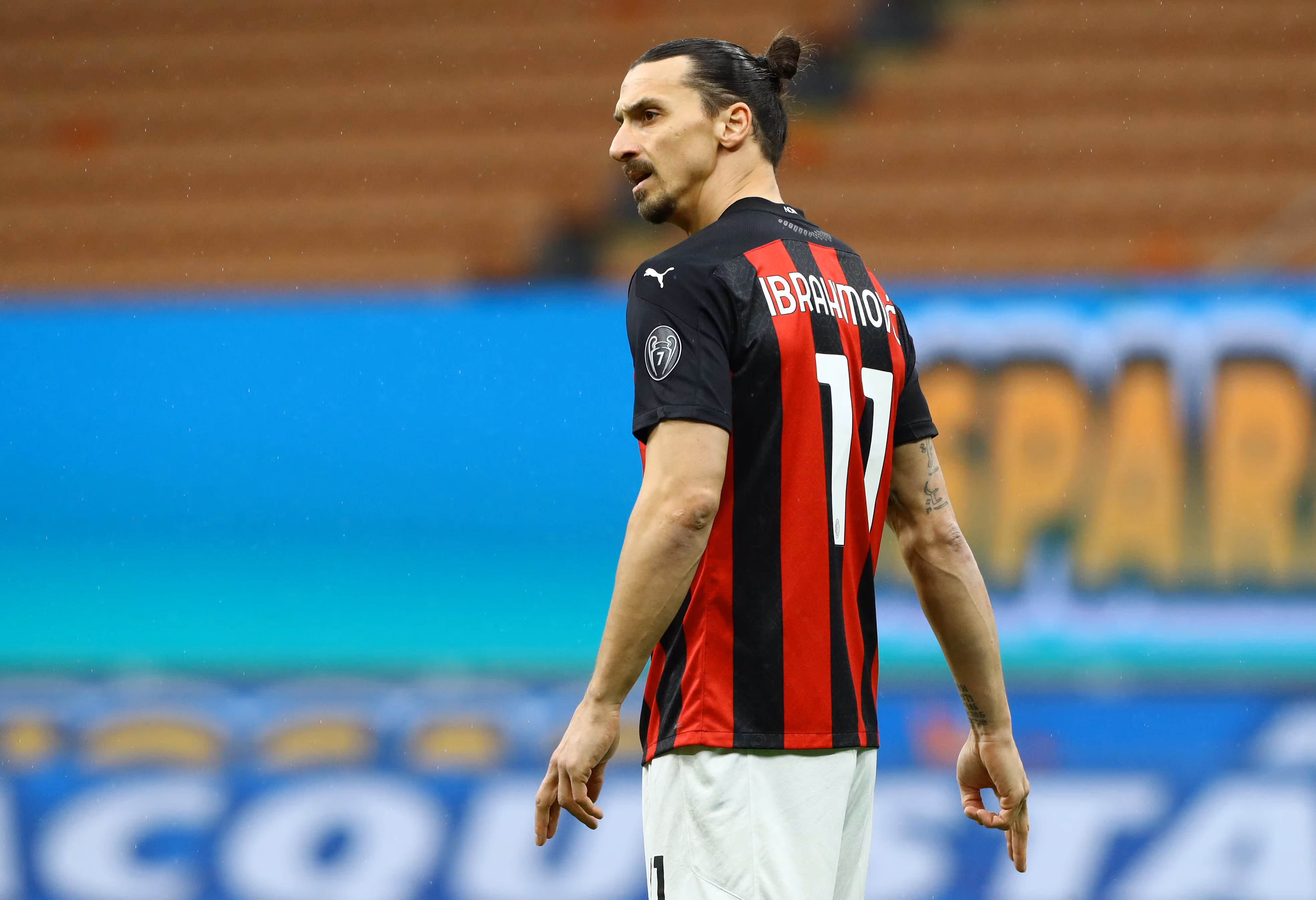 Zlatan Ibrahimovic, centravanti svedese classe 1981 in forza al Milan