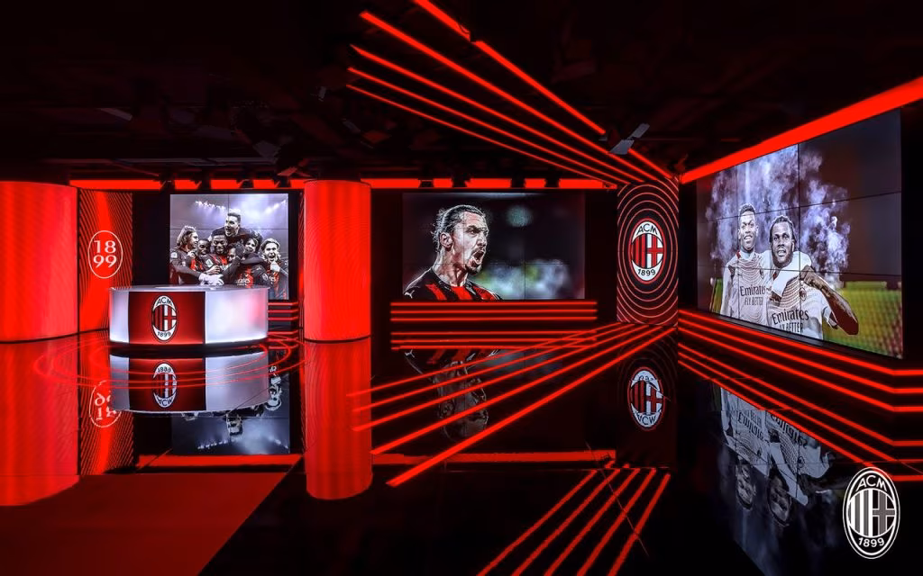 Il nuovo studios della Milan Media House.