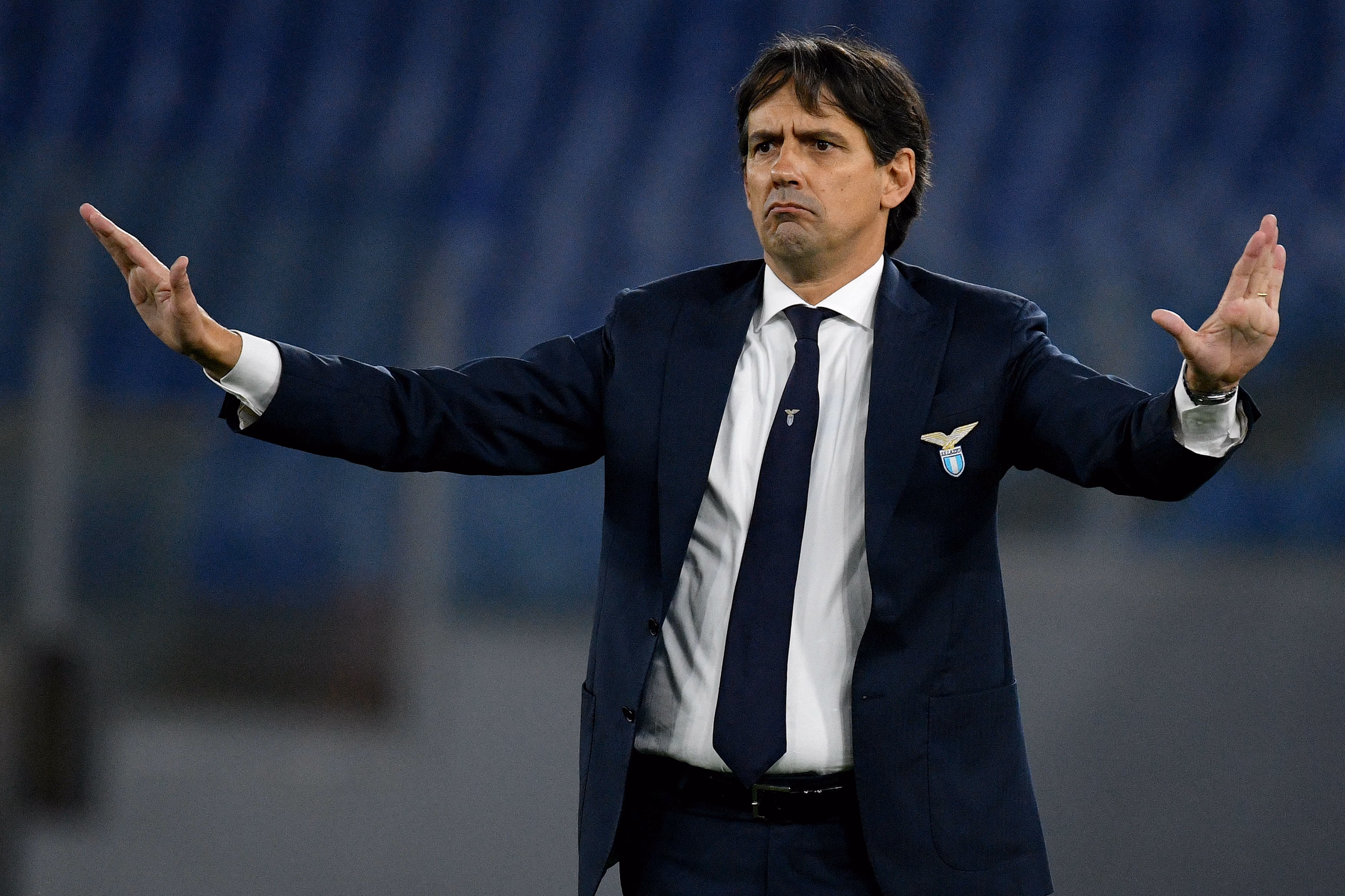 Simone Inzaghi, allenatore della Lazio
