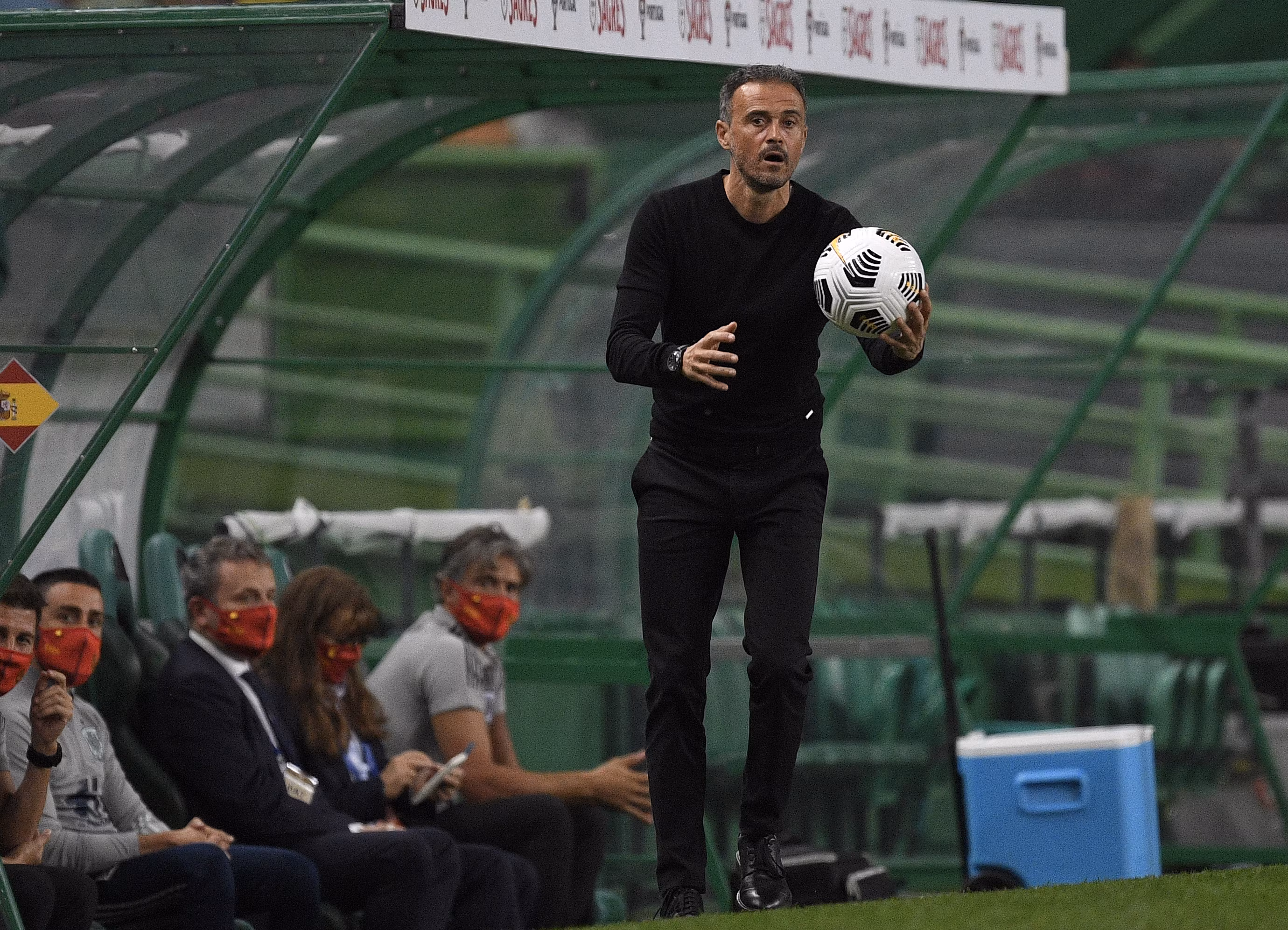 Il c.t. della Spagna Luis Enrique