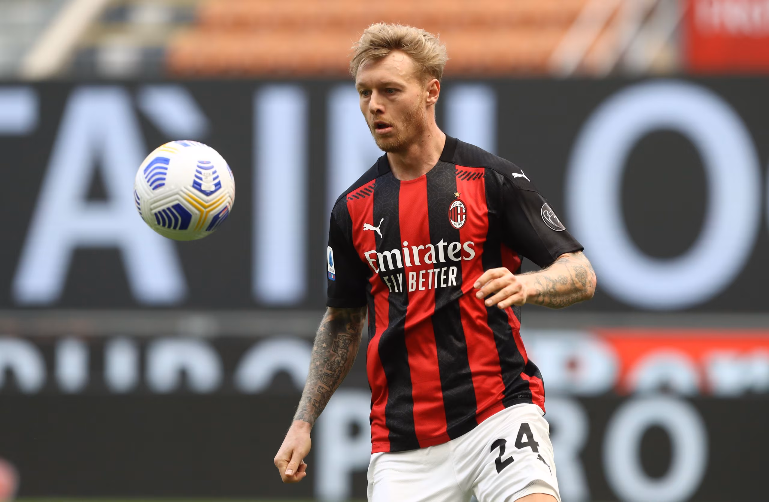 Simon Kjaer, difensore del Milan