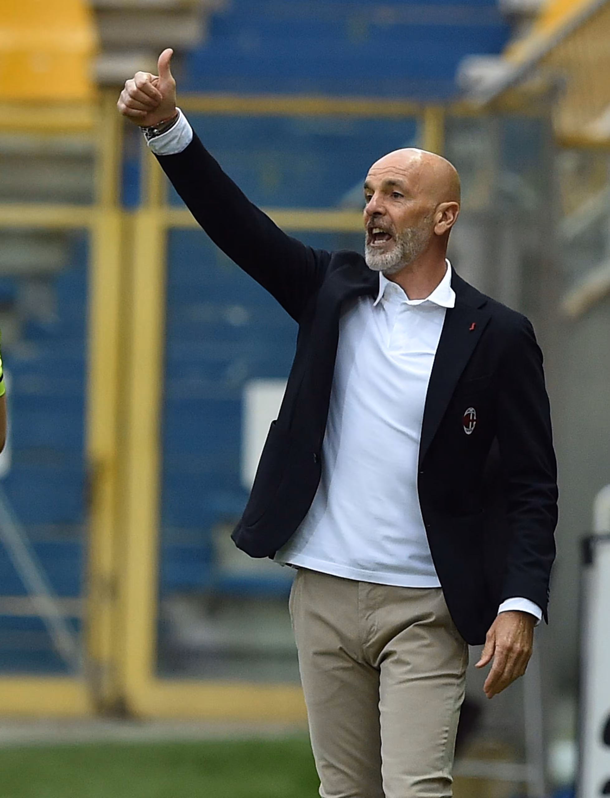 Stefano Pioli, allenatore Milan