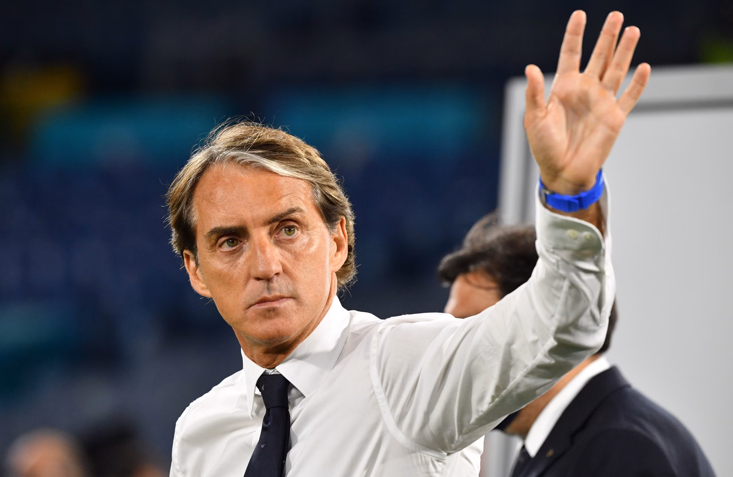 Roberto Mancini, CT della Nazionale italiana.
