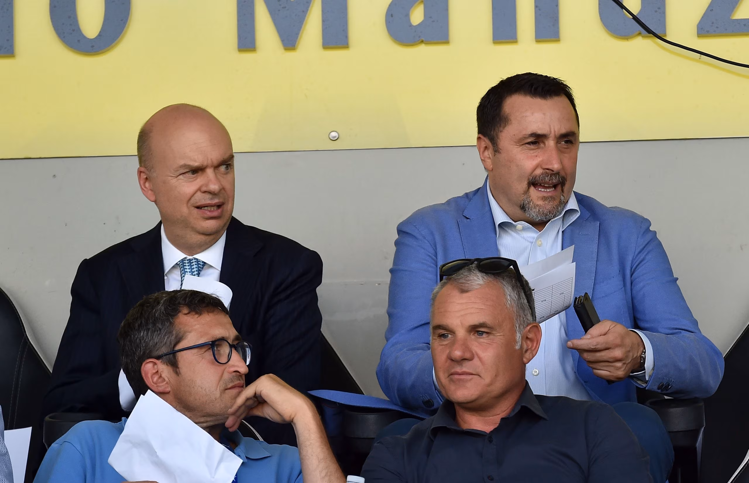 Marco Fassone e Massimiliano Mirabelli, ex dirigenti del Milan