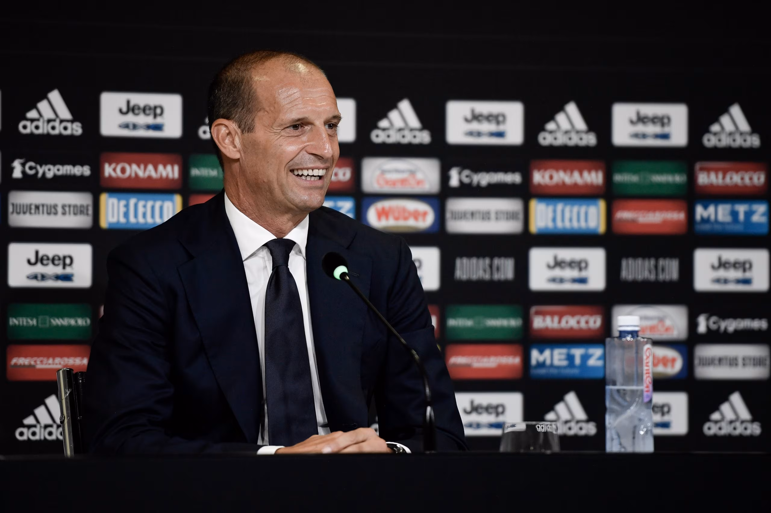 Max Allegri si è presentato alla stampa