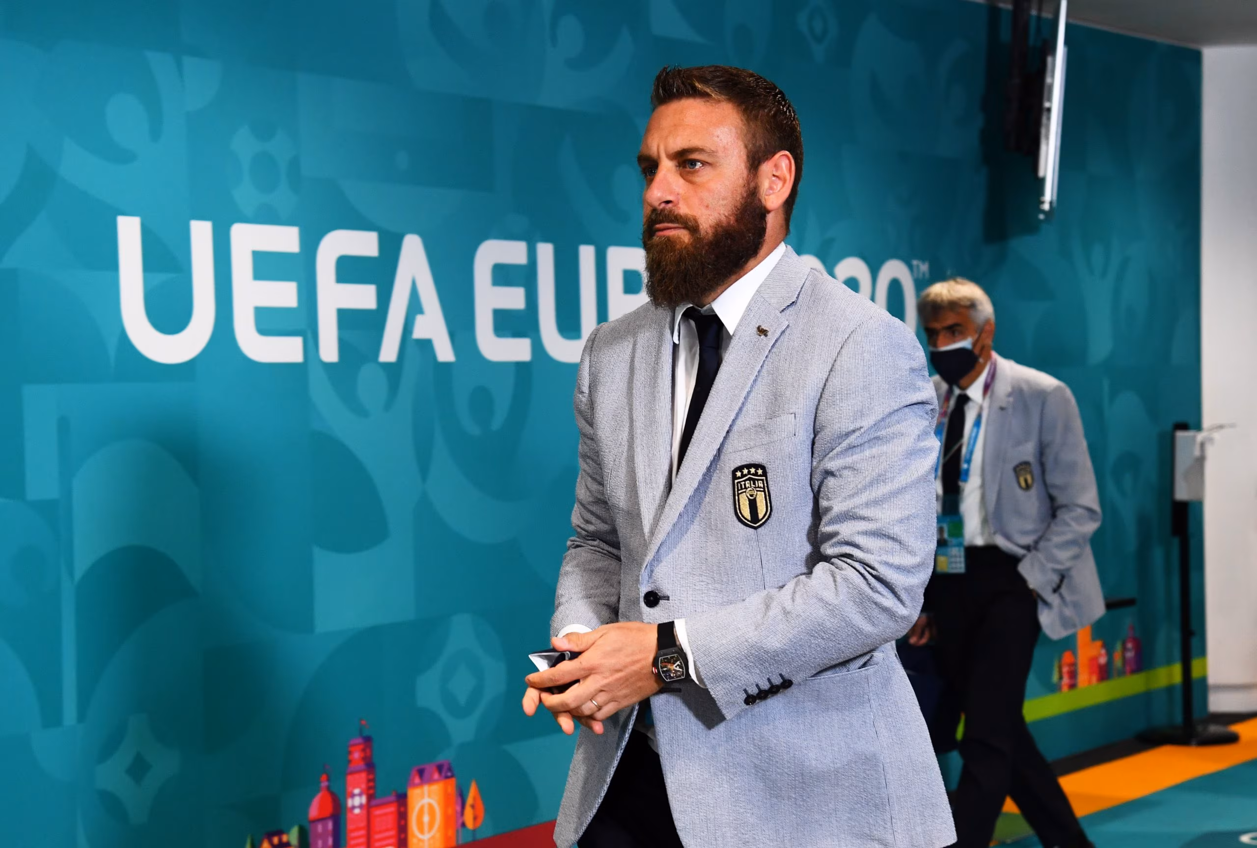 Daniele De Rossi con la divisa della Nazionale