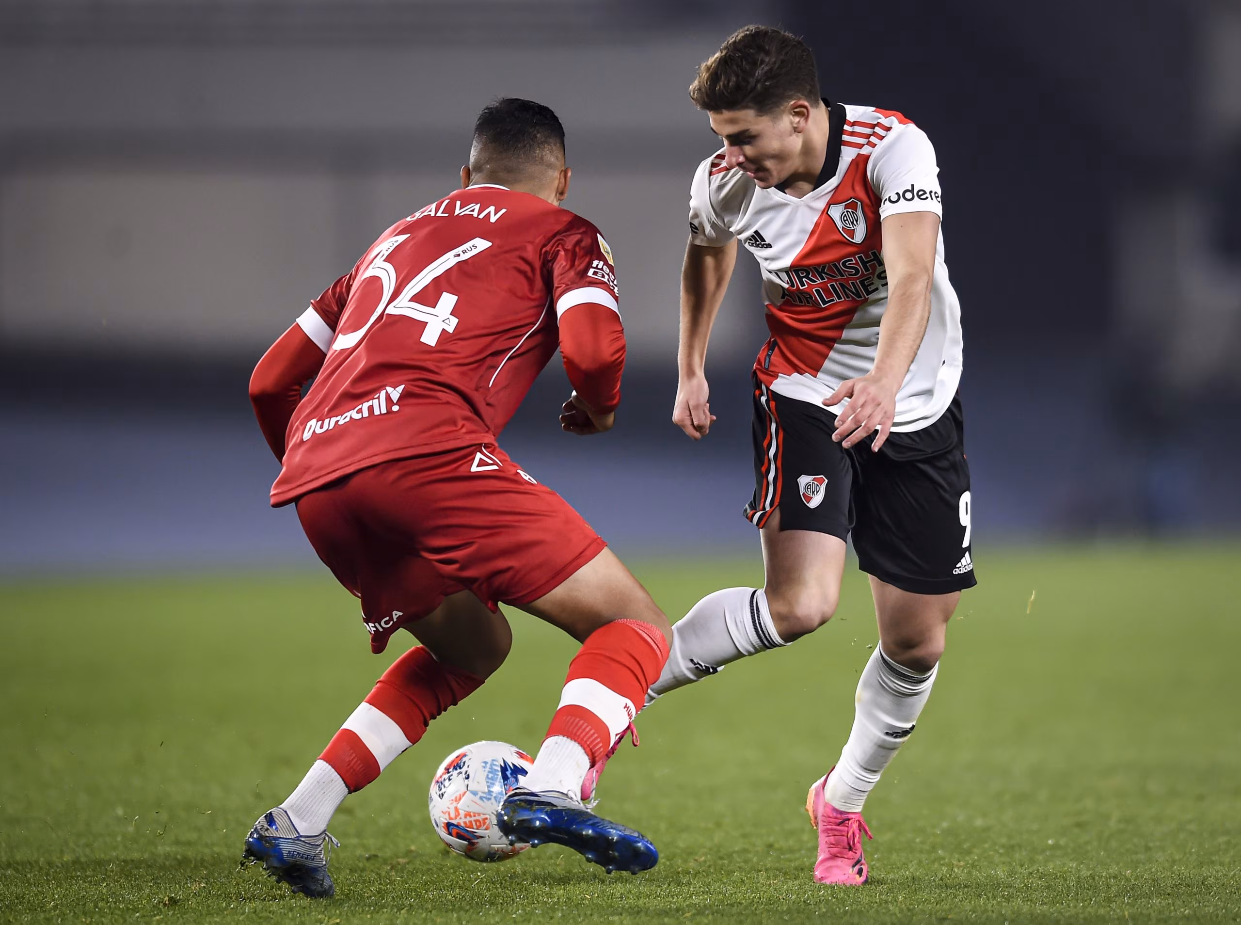 Julian Alvarez talento del River Plate seguito dal Milan