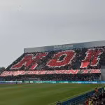 Tifosi del Milan a Reggio Emilia