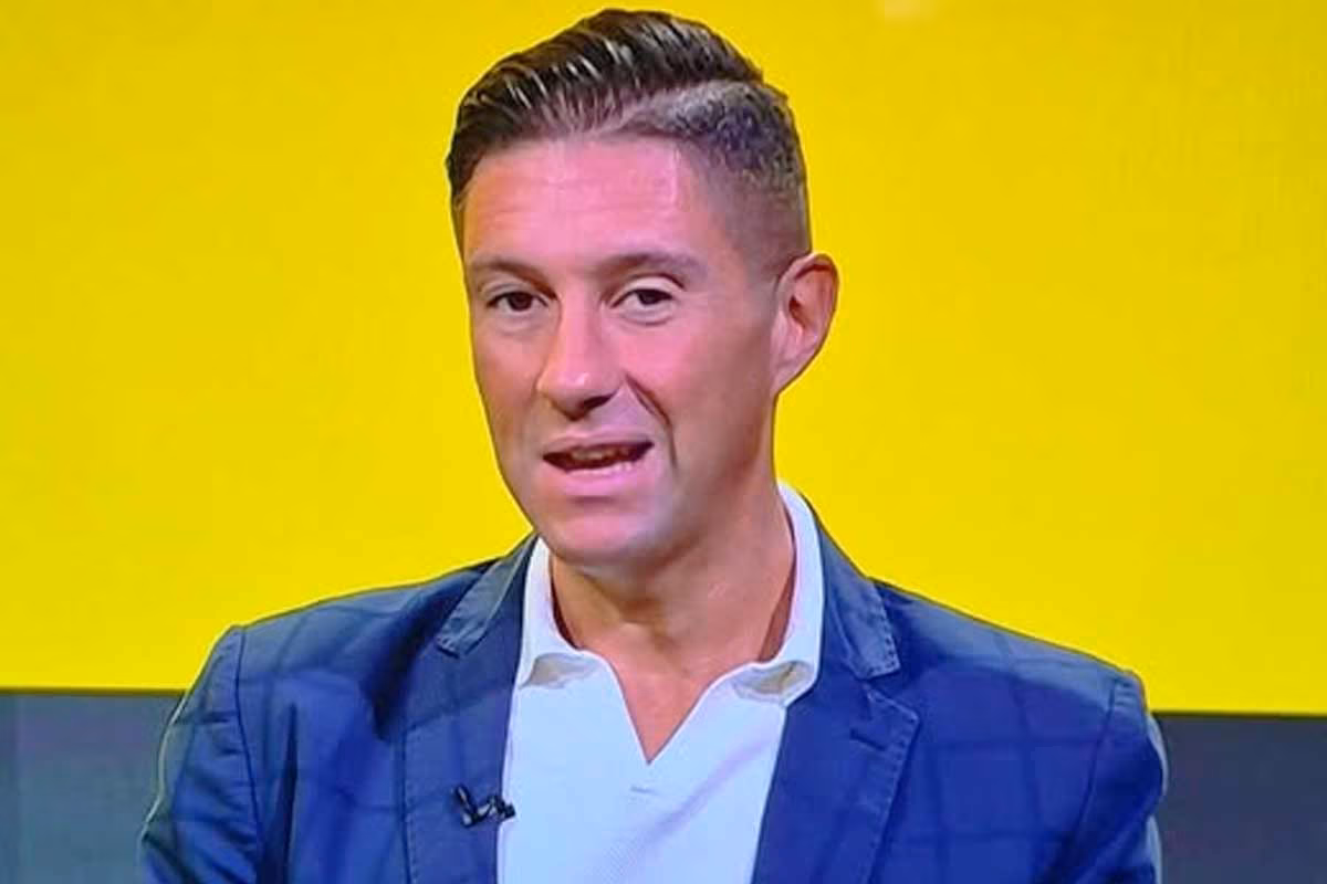 Luca Cilli, giornalista di Sky Sport.