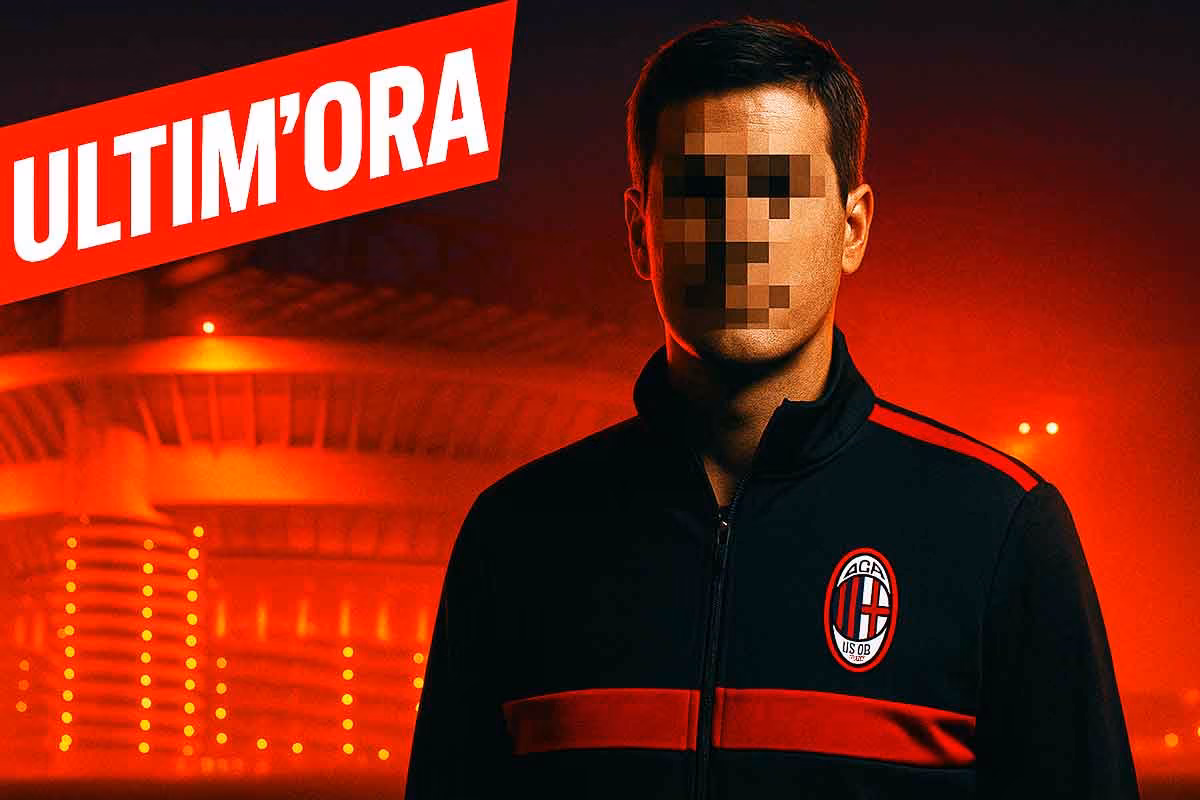 Ultim'ora sul nuovo allenatore del Milan.
