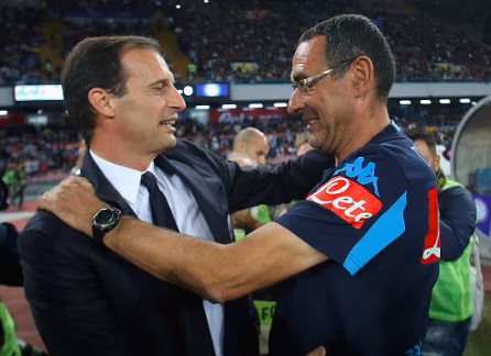 Allegri contro Sarri