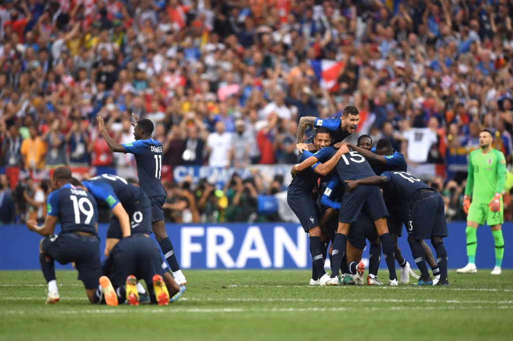 La Francia vince i mondiali battendo la Croazia 4-2: Mandzukic in gol da entrambe le parti