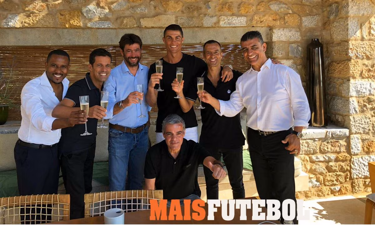 Ronaldo ed il brindisi