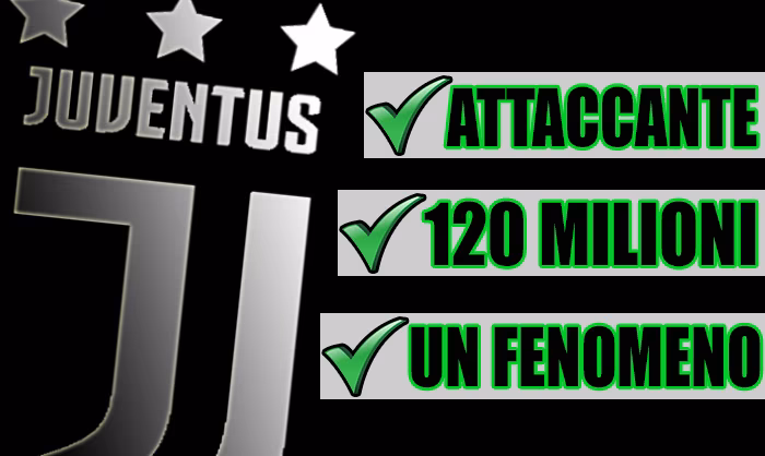 Calciomercato Juventus: nome pazzesco dell'ultim'ora per l'attacco.