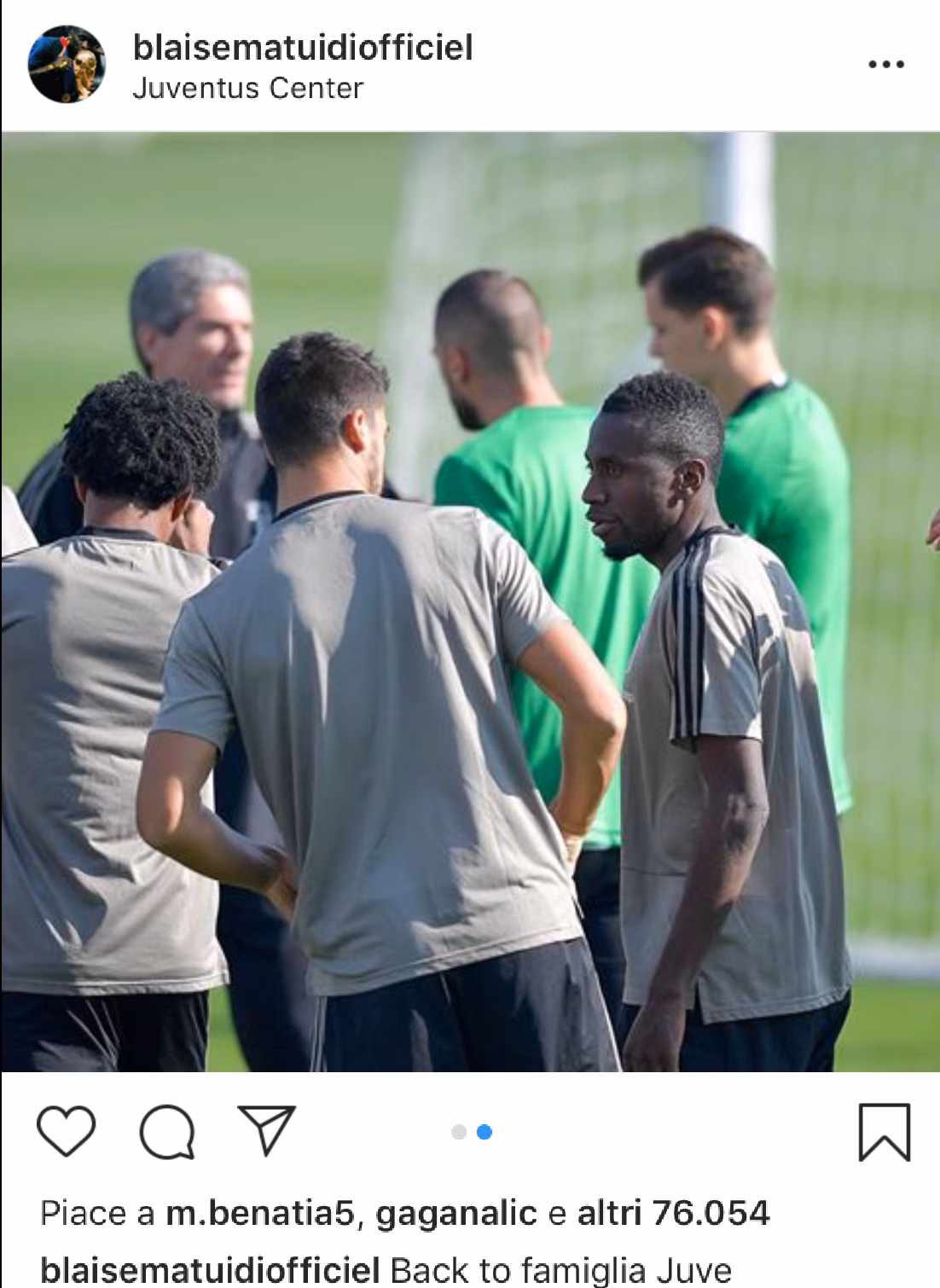 Matuidi Instagram