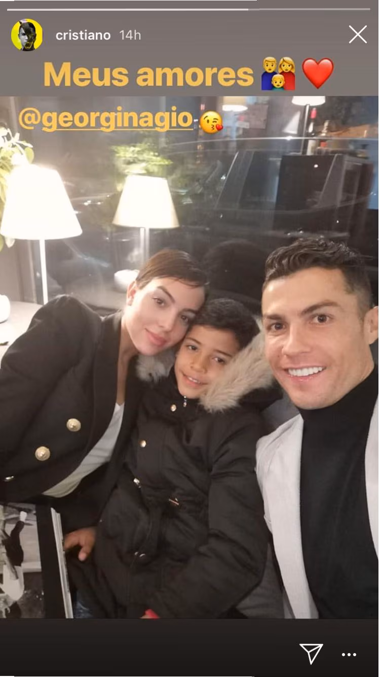 Ronaldo e famiglia