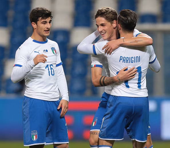 Orsolini, Zaniolo e Parigini