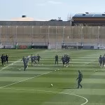 La Juve in allenamento