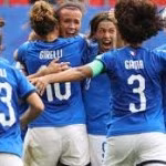 Notizie Juve, l'allenamento delle avversarie dell'Italia.