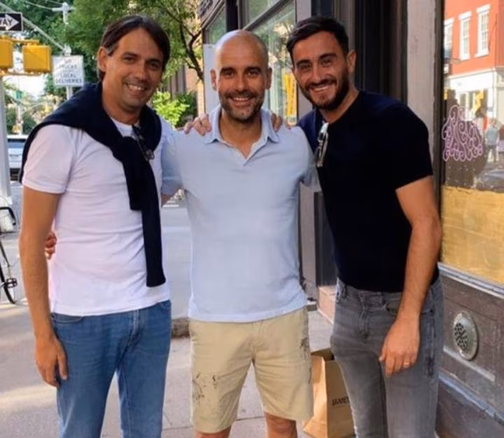 Notizie Juve, la foto di Aquilani con Guardiola.