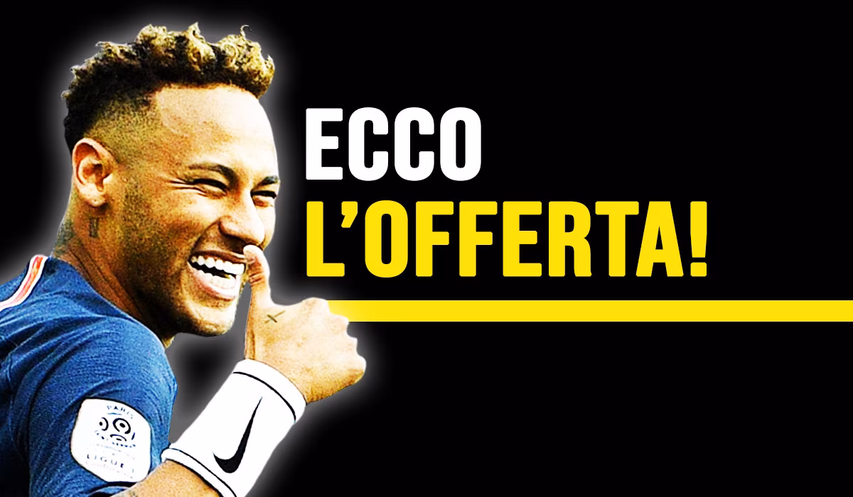 Calciomercato Juventus: offerta monstre per Neymar?