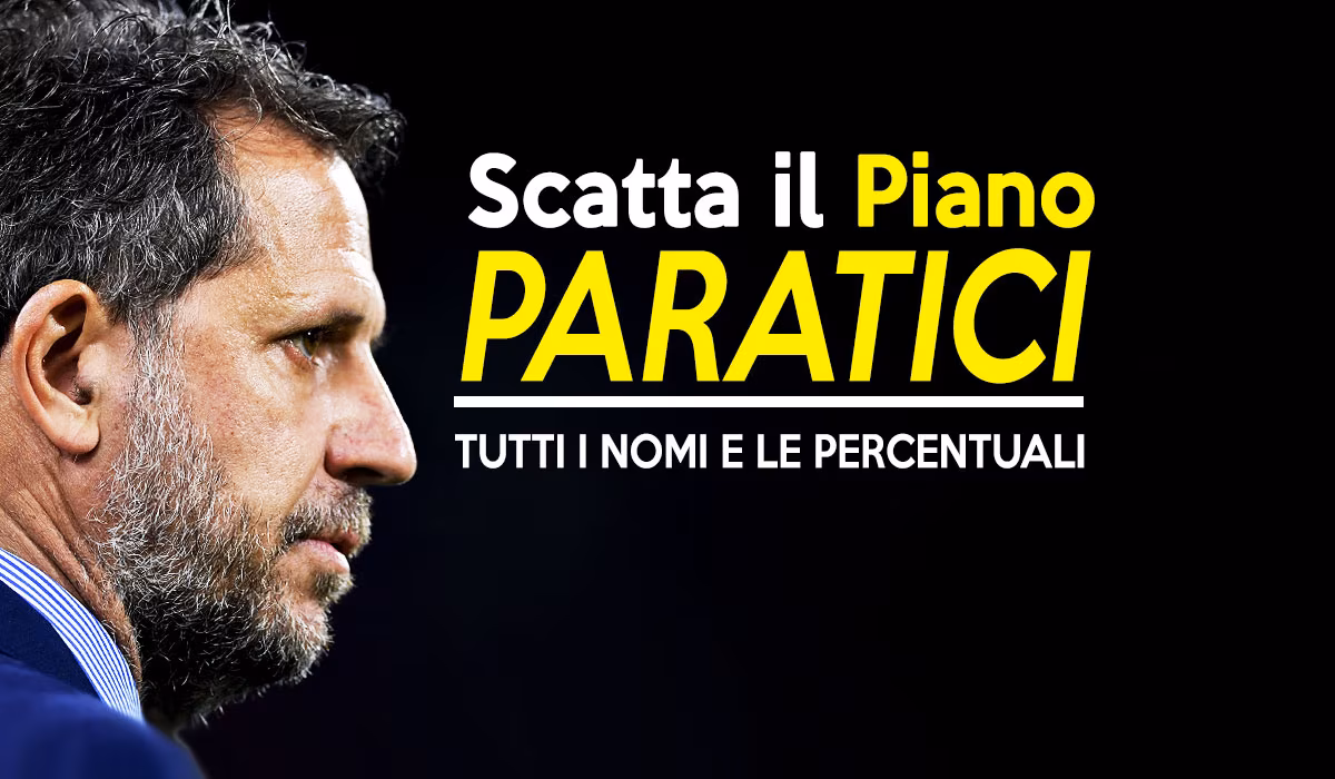 Calciomercato Juventus, piano Paratici: tutti i nomi.
