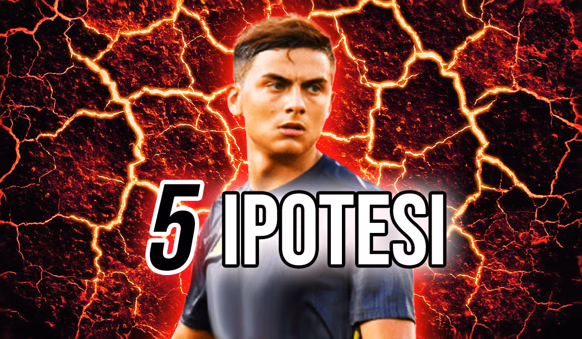 Calciomercato Juventus, Dybala: 5 ipotesi per il futuro.