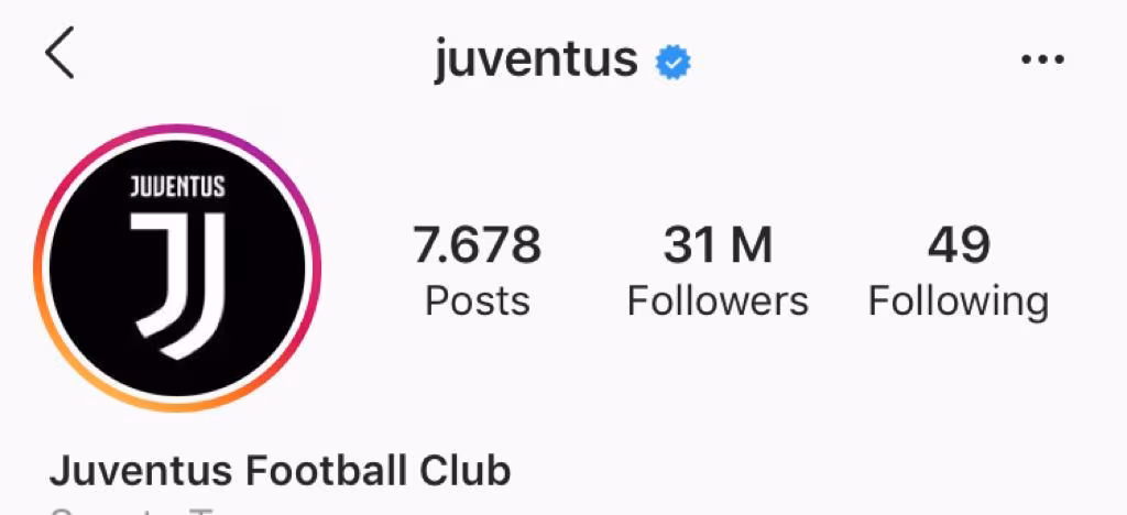 Juve Instagram