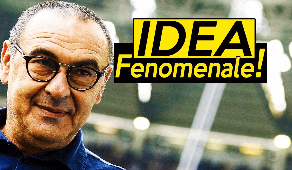News Juve: Sarri ha un'idea fenomenale.