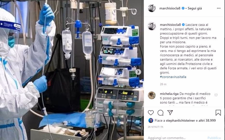 Il post di Marchisio