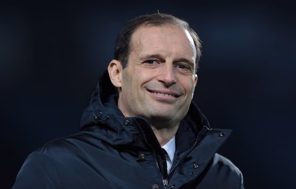 L'ex allenatore della Juve Max Allegri