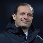 L'ex allenatore della Juve Max Allegri
