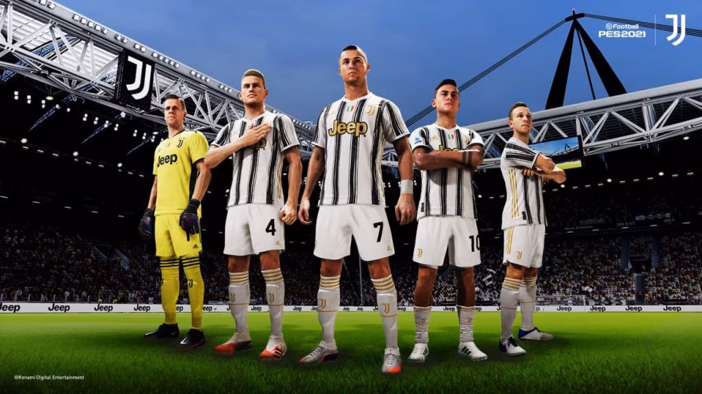 PES 2021 e la Juve