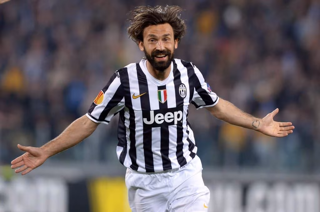 Andrea Pirlo da giocatore