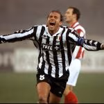 Antonio Conte con la maglia della Juve